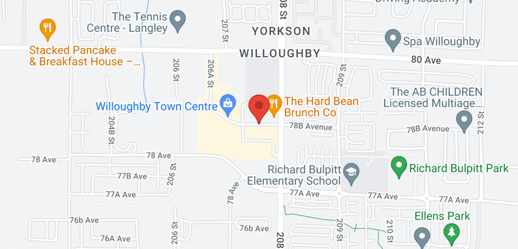 map of A413 20716 WILLOUGHBY TOWN CENTER DRIVE
